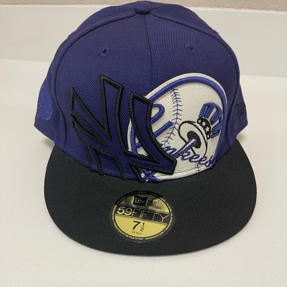 Purple and black Yankees